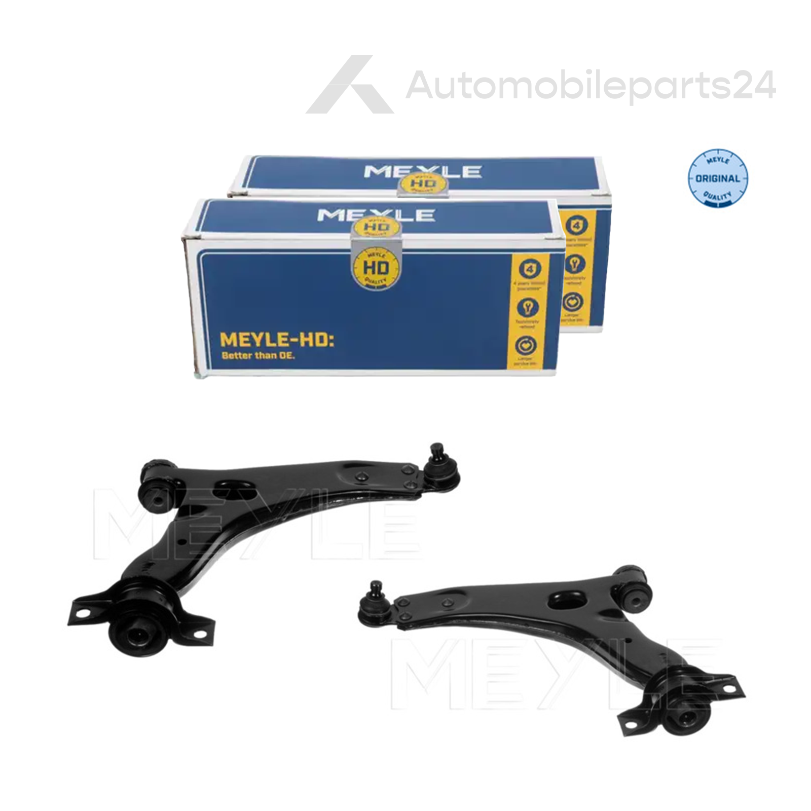 2x MEYLE QUERLENKER + TRAGGELENKE VORNE RECHTS+ LINKS passend für FORD FOCUS I