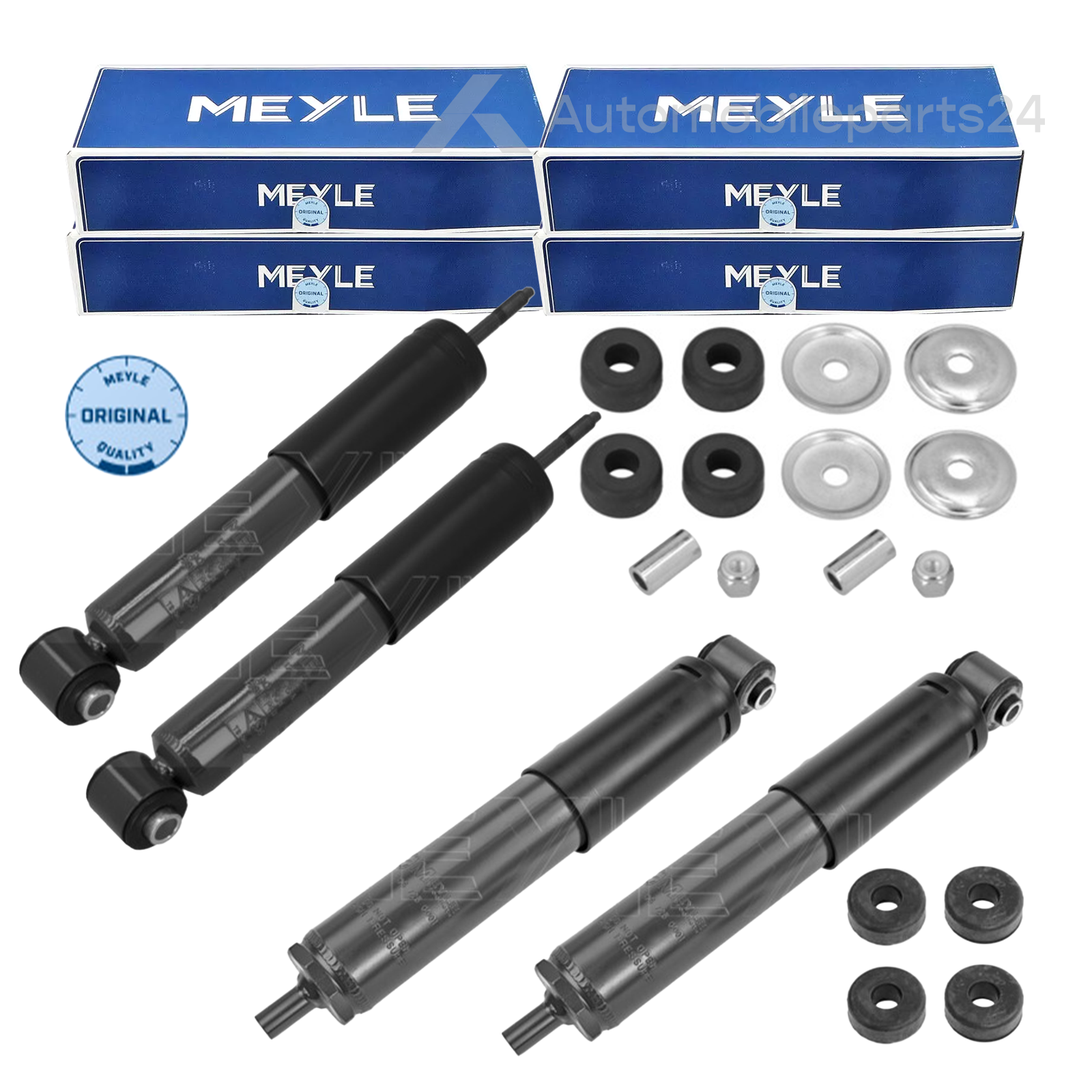 4x Meyle Gasdruck Stossdämpfer vorne hinten VW Transporter Bus Multivan T4