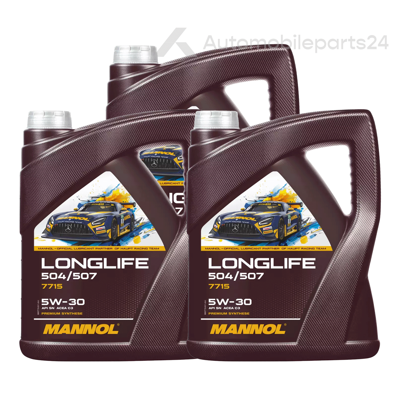 3x Motoröl 5W-30 Longlife MANNOL 504/507 5W-30 (7715) 5 Liter