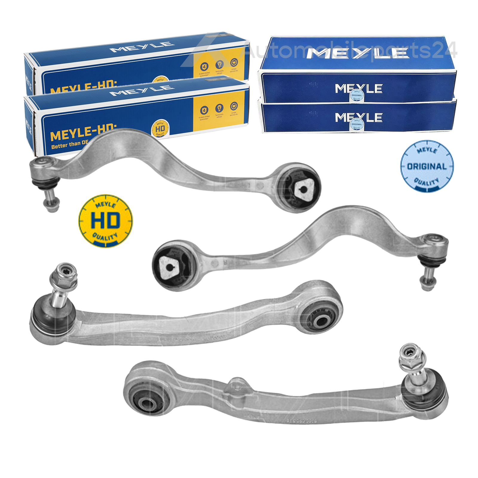 4x Meyle Querlenker vorne BMW 5er E60 Limousine E61 Touring