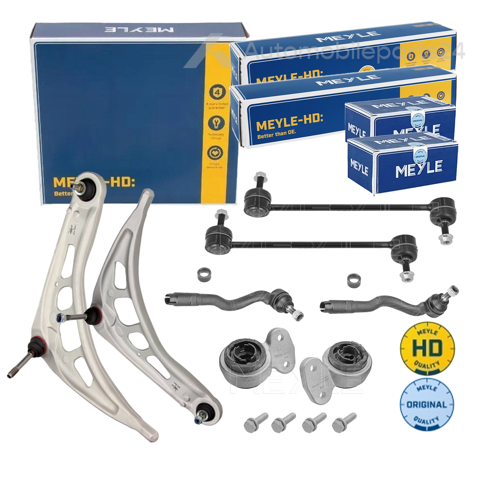 BMW 3er E46 Meyle / MG Querlenker Set 8 teilig