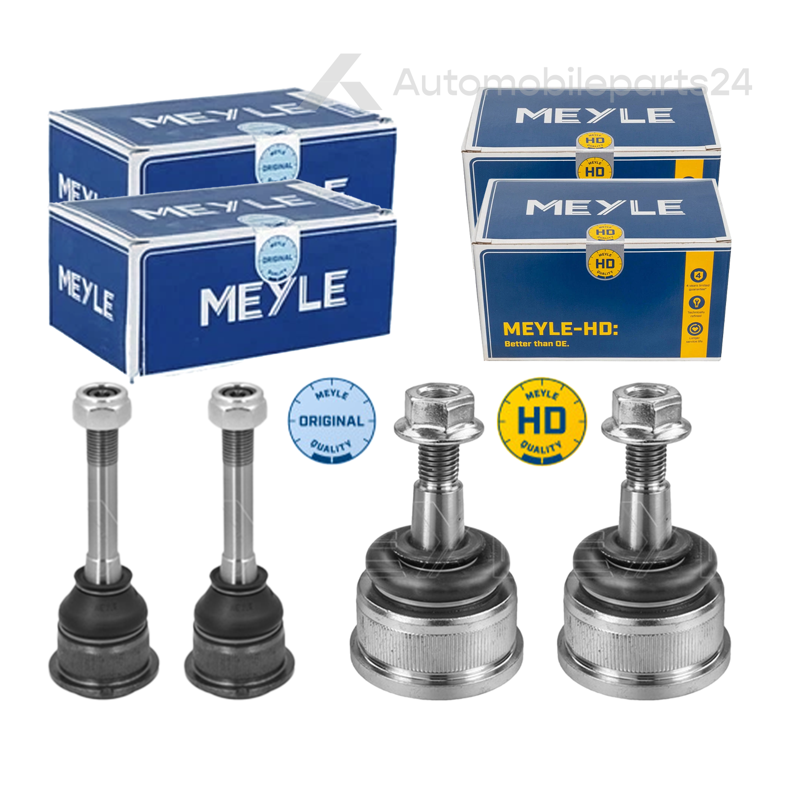 4x Meyle Traggelenk Führungsgelenk HD verstärkte Version BMW E36